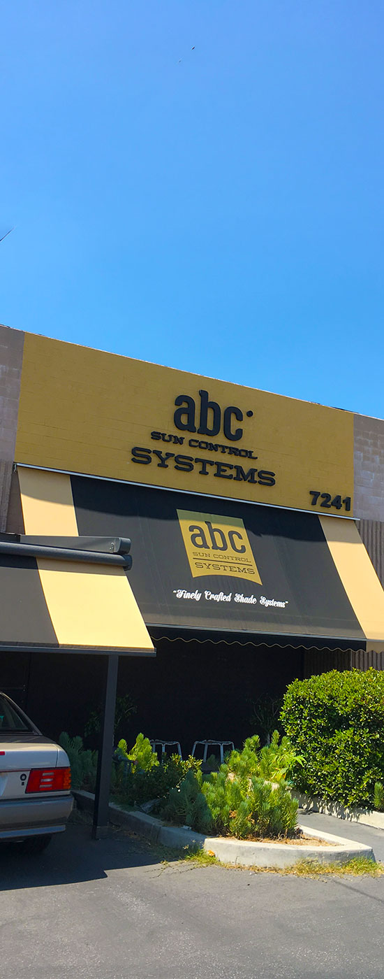 abc Sun Control Systems Front